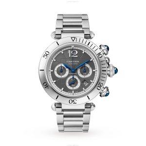 Cartier Pasha de Cartier WSPA0027 - 41mm Steel Automatic Grey Watch