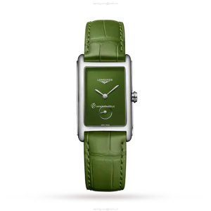 Longines Dolce Vita L55124602 | Green Dial | Stainless Steel & Leather