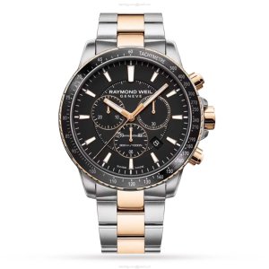 Raymond Weil Tango 8570-SP5-20001 | Black Dial | 44mm Stainless Steel