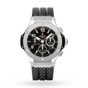 Hublot Big Bang 44mm Automatic Chronograph - Black Dial Stainless Steel Watch