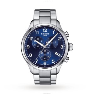 Tissot T-Sport Chrono XL Blue Dial | 45mm Stainless Steel | Quartz Watch