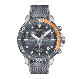 Tissot T-Sport Seastar 1000 Chronograph - Grey Dial - 45.5mm Stainless Steel