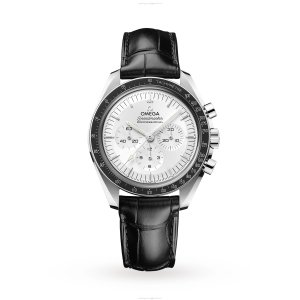 Omega Speedmaster 42mm 18ct White Gold Automatic Silver Dial Watch