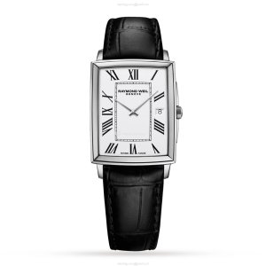 Raymond Weil Toccata 5425-STC-00300 | 37mm White Dial | Stainless Steel & Leather