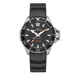 Hamilton Khaki Navy H77825330 Automatic Black - 46mm Stainless Steel