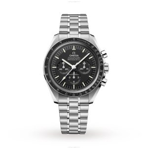 Omega Speedmaster Moonwatch - 42mm Stainless Steel - Manual Winding Black Dial
