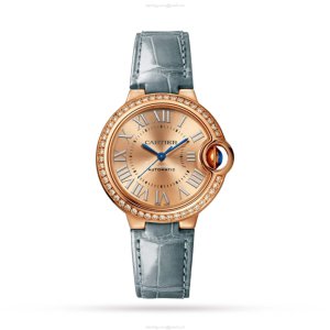 Cartier Ballon Bleu de Cartier WJBB0076 | 33mm Rose Gold Automatic Watch
