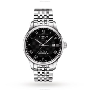 Tissot T-Classic Automatic Watch - Black Dial - Stainless Steel - 39.5mm