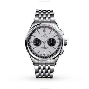 Breitling Premier AB0118221G1A1 | 42mm Stainless Steel Automatic Black Watch