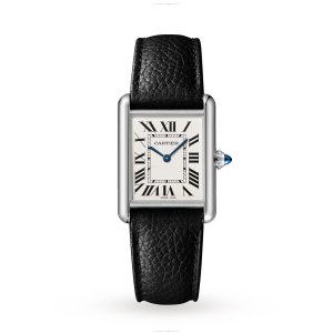 Cartier Tank Must WSTA0041 Steel Quartz Silver Dial Replica Watch