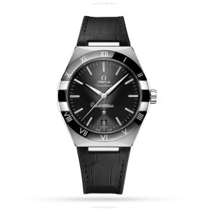 Omega Constellation 41mm Automatic Black Dial Stainless Steel Watch