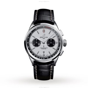 Breitling Premier AB0118221G1P1 | 42mm Stainless Steel Automatic Black Watch