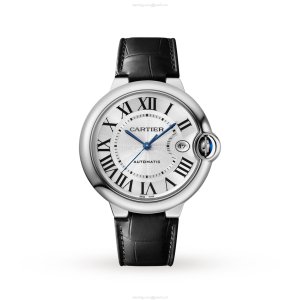 Cartier Ballon Bleu de Cartier WSBB0039 - 40mm Steel Automatic Watch - Silver Dial