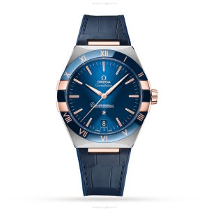 Omega Constellation 41mm Blue Dial - Automatic - Stainless Steel & Rose Gold