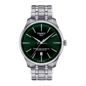 Tissot T-Classic Automatic Green Dial Watch - 42mm Stainless Steel