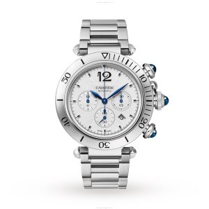 Cartier Pasha de Cartier WSPA0018 - 41mm Steel Automatic Silver Watch