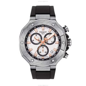 Tissot T-Race Chronograph - 45mm Stainless Steel White Dial Quartz Watch