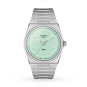 Tissot PRX T1374101109101 | 40mm Green Dial | Stainless Steel Quartz Watch