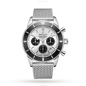 Breitling Superocean Heritage 44mm Automatic Silver Dial - Stainless Steel