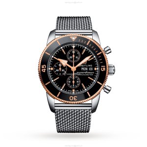 Breitling Superocean Heritage 44mm Automatic Black Dial - Stainless Steel