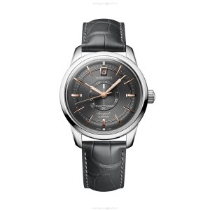 Longines Conquest Automatic Grey Dial Watch - 38mm Stainless Steel