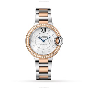 Cartier Ballon Bleu de Cartier W3BB0023 | 33mm Steel & Rose Gold Automatic