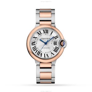 Cartier Ballon Bleu de Cartier W2BB0033 | 36mm Steel & Rose Gold Automatic