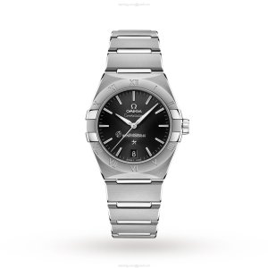 Omega Constellation 36mm Automatic Black Dial Stainless Steel Watch