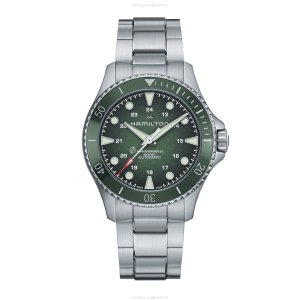 Hamilton Khaki Navy H82525160 Automatic Green - 43mm Stainless Steel