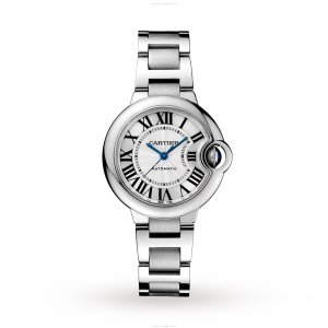 Cartier Ballon Bleu de Cartier WSBB0044 | 33mm Steel Automatic Silver Watch