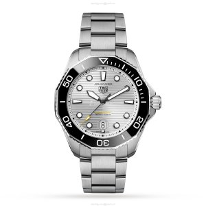 TAG Heuer Aquaracer WBP201C.BA0632 | 43mm Automatic Silver Watch