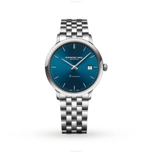 Raymond Weil Toccata 5485-ST-50001 | Blue Dial | 39mm Stainless Steel Quartz Watch