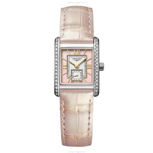 Longines Mini Dolce Vita L52000992 | Pink Dial | Stainless Steel Quartz Watch