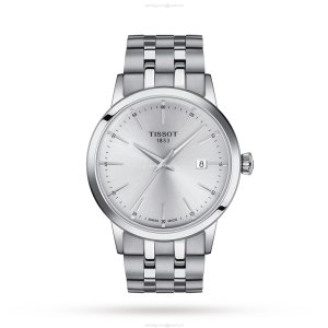 Tissot T-Classic Dream 42mm Silver Dial Quartz Watch - Stainless Steel