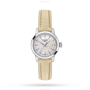 Tissot T-Classic Ladies Watch - 28mm Stainless Steel & Mother of Pearl Dial