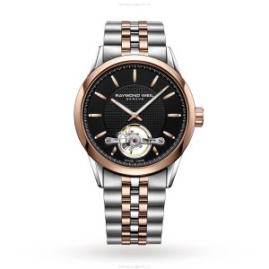 Raymond Weil Freelancer 2780-SP5-20001 | 42mm Automatic Watch - Black Dial