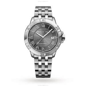 Raymond Weil Tango 8160-ST-00608 | Grey Dial Quartz Watch | 41mm Stainless Steel