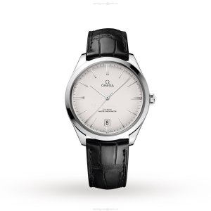 Omega Tresor Manual Winding Watch - 40mm Stainless Steel Silver Dial