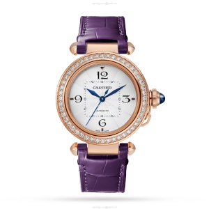 Cartier Pasha de Cartier WJPA0012 | 35mm Rose Gold Automatic Watch