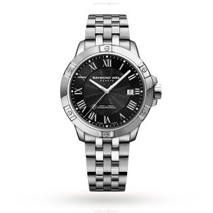 Raymond Weil Tango 8160-ST-00208 | 41mm Black Dial | Quartz Watch