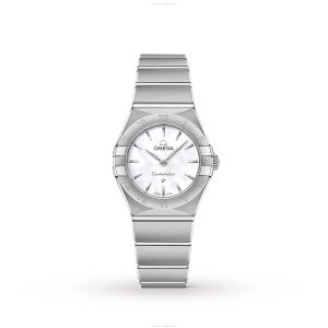 Omega Constellation Replica - Stainless Steel Quartz Watch - Mother of Pearl Dial