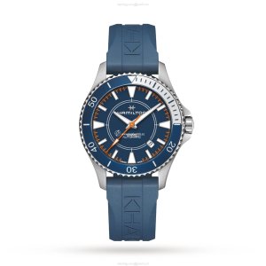 Hamilton Khaki Navy H82385340 Automatic Blue Watch - 40mm Stainless Steel