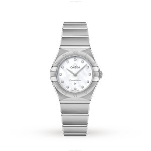 Omega Constellation Replica - Stainless Steel Quartz Watch - Mother of Pearl Dial