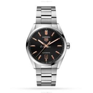 TAG Heuer Carrera Automatic Watch - 39mm Black Dial & Stainless Steel