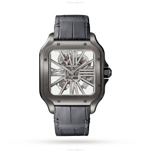 Cartier Santos de Cartier WHSA0009 - Steel Skeleton Manual Watch | 40mm
