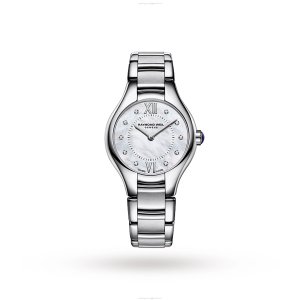 Raymond Weil Noemia Ladies Watch - 24mm Stainless Steel - Quartz & Mother of Pearl