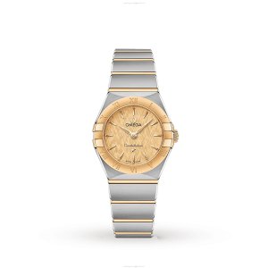 Omega Constellation Champagne Dial 25mm Stainless Steel Quartz Watch | Replica
