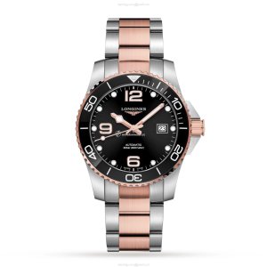 Longines HydroConquest Automatic Black Watch - 41mm PVD - 300M Water Resistant