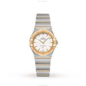 Omega Constellation Silver Dial 25mm Stainless Steel Quartz Watch | Replica