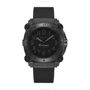 Hamilton Khaki Field Automatic Black - 46mm Stainless Steel Watch